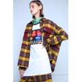 OVERSIZED FLANNEL CHECKED OVERSHIRT